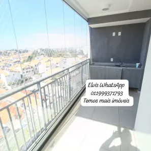 Apartamento com 3 Quartos para alugar, 80m² no Jardim Esmeralda, São Paulo
