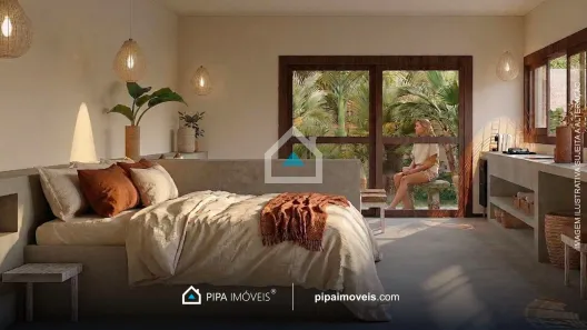 Apartamento com 1 Quarto à venda, 46m² no Pipa, Tibau do Sul