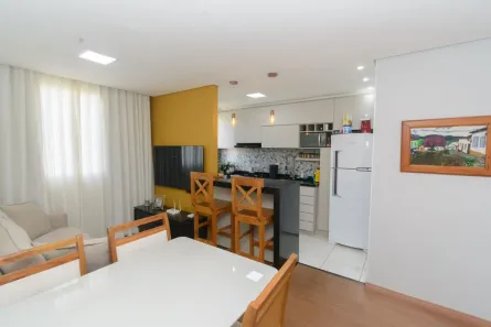 Apartamento com 2 Quartos à venda, 48m² no Jardim Riacho das Pedras, Contagem