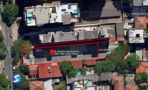 Lote/Terreno à venda, 995m² no São João, Porto Alegre