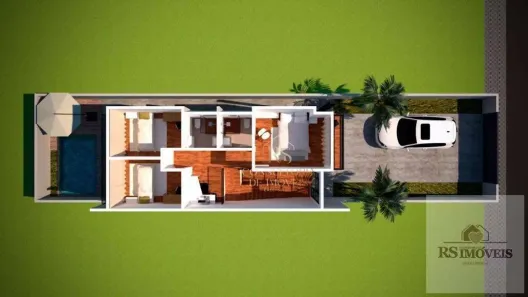 Casa com 3 Quartos à venda, 155m² no Jardim Quaresmeira III, Suzano