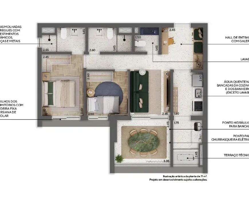 PRACA HIGIENOPOLIS - APARTAMENTOS no Higienópolis, São Paulo