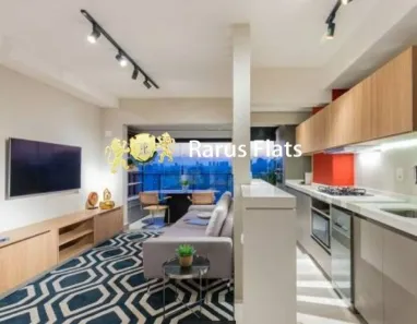 Flat com 1 Quarto para alugar, 57m² no Itaim Bibi, São Paulo