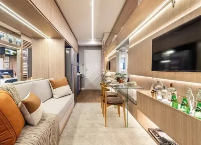 Apartamento com 1 Quarto à venda, 27m² no Instituto de Previdência, São Paulo