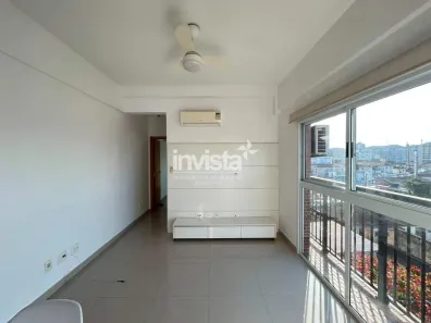 Apartamento com 1 Quarto para alugar, 45m² no Encruzilhada, Santos