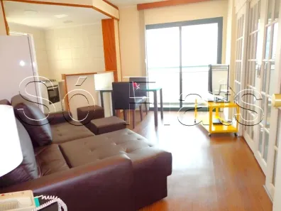 Flat com 1 Quarto para alugar, 34m² no Itaim Bibi, São Paulo