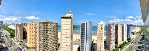Apartamento com 3 Quartos à venda, 132m² no José Menino, Santos
