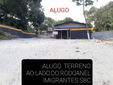 Lote/Terreno para alugar, 600m² no Batistini, São Bernardo do Campo