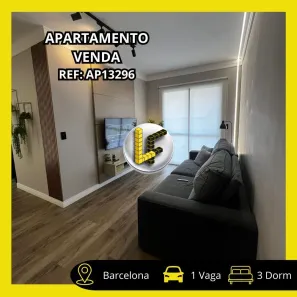 Apartamento com 3 Quartos à venda, 68m² no Barcelona, São Caetano do Sul