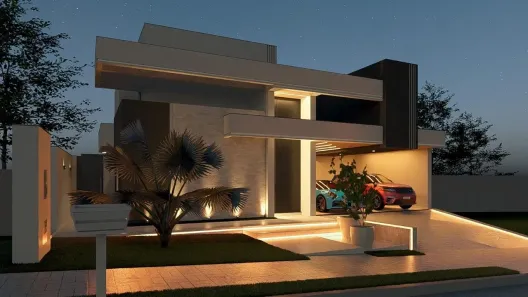 Casa de Condomínio com 3 Quartos à venda, 224m² no Parque Residencial Damha IV, Presidente Prudente