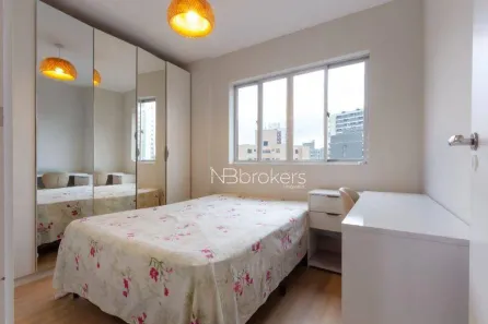 Apartamento com 2 Quartos para alugar, 44m² no Bigorrilho, Curitiba