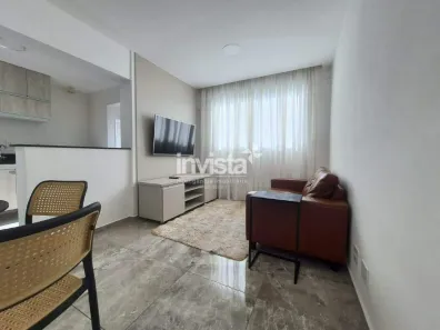Apartamento com 1 Quarto para alugar, 60m² no Marapé, Santos