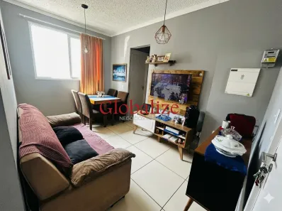 Apartamento com 2 Quartos à venda, 45m² no Areia Branca, Santos