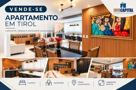 Apartamento com 3 Quartos à venda, 180m² no Tirol, Natal
