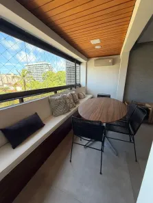 Apartamento com 3 Quartos para alugar, 140m² no Ponta Verde, Maceió
