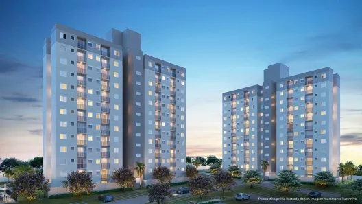 Apartamento com 2 Quartos à venda, 40m² no Jardim São Jorge, Hortolândia