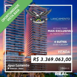 Apartamento com 4 Quartos à venda, 257m² no Umarizal, Belém