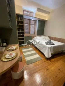 Apartamento com 1 Quarto para alugar, 25m² no Centro, Petrópolis