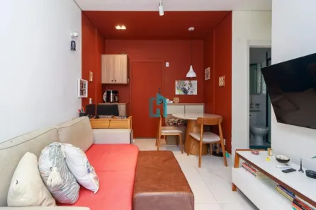 Apartamento com 2 Quartos para alugar, 54m² no Jardim Caravelas, São Paulo