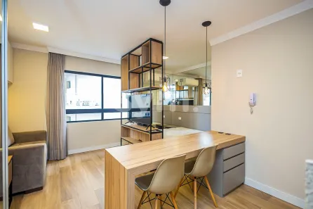Apartamento com 1 Quarto para alugar, 31m² no Bigorrilho, Curitiba