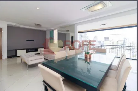 Apartamento com 3 Quartos para alugar, 125m² no Brooklin Paulista, São Paulo