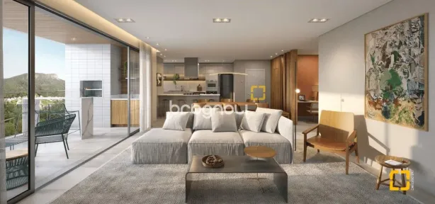 Apartamento com 3 Quartos à venda, 109m² no Pedra Branca, Palhoça