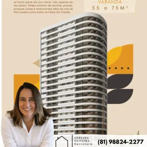 Apartamento com 3 Quartos à venda, 75m² no Rosarinho, Recife