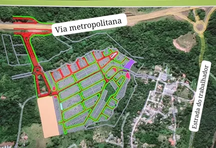 Lote/Terreno à venda, 140m² no Itinga, Lauro de Freitas