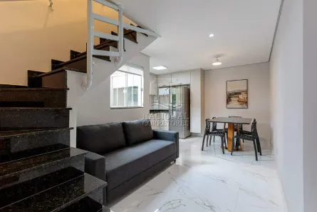 Apartamento com 2 Quartos para alugar, 65m² no Vila Assunção, Santo André
