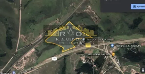 Lote/Terreno à venda, 118000m² no Parque Meia Lua, Jacareí