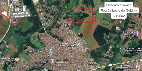 Lote/Terreno à venda, 6428m² no Residencial Belo Horizonte, Goiânia