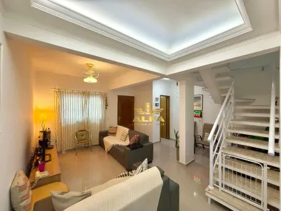Casa de Condomínio com 3 Quartos à venda, 127m² no Jardim Las Palmas, Guarujá