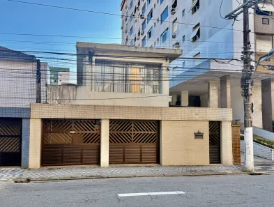 Imóvel Comercial com 4 Quartos para alugar, 500m² no Campo Grande, Santos