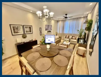 Apartamento com 3 Quartos à venda, 116m² no Boqueirão, Santos