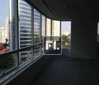 Sala Comercial para alugar, 130m² no Cidade Monções, São Paulo