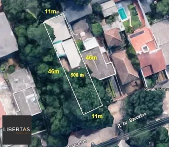 Lote/Terreno à venda, 506m² no Tristeza, Porto Alegre