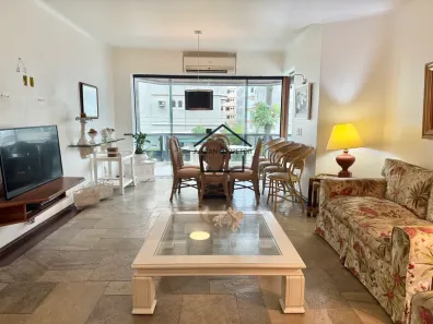 Apartamento com 3 Quartos para alugar, 156m² no Enseada, Guarujá
