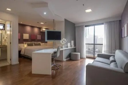 Flat com 1 Quarto à venda, 33m² no Vila Firmiano Pinto, São Paulo
