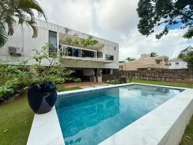 Casa de Condomínio com 4 Quartos para alugar, 790m² no Portão, Lauro de Freitas