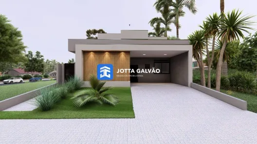 Casa de Condomínio com 3 Quartos à venda, 181m² no Parque Brasil 500, Paulínia