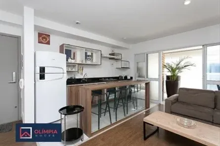 Apartamento com 1 Quarto para alugar, 57m² no Pinheiros, São Paulo