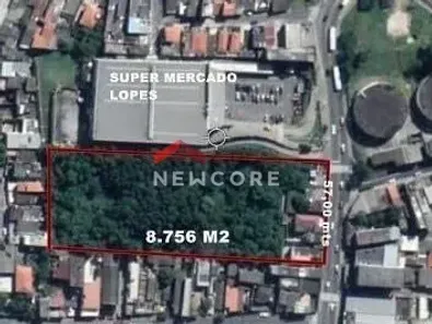 Lote/Terreno à venda, 8756m² no Centro, Carapicuíba