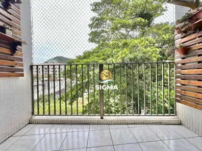 Apartamento com 2 Quartos para alugar, 70m² no Tombo, Guarujá