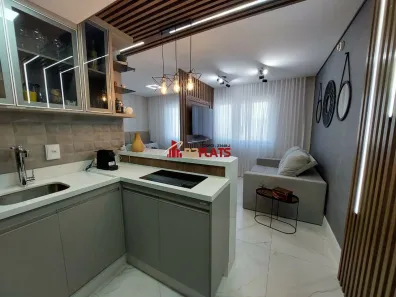 Flat com 1 Quarto para alugar, 28m² no Indianópolis, São Paulo