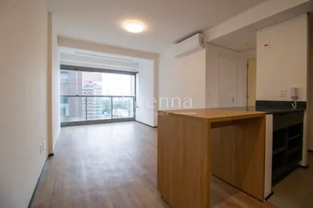 Apartamento com 1 Quarto para alugar, 45m² no Indianópolis, São Paulo