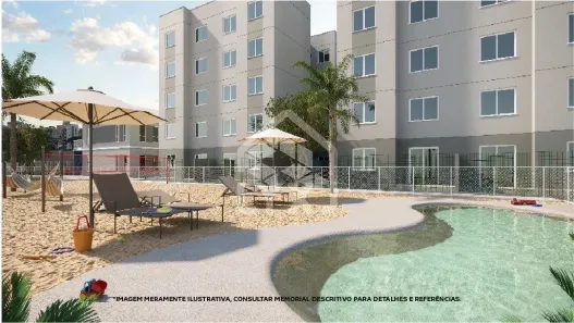 Apartamento com 2 Quartos à venda, 40m² no Chapéu do Sol, Porto Alegre