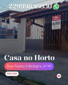 Casa com 2 Quartos para alugar, 70m² no Parque Califórnia, Campos dos Goytacazes