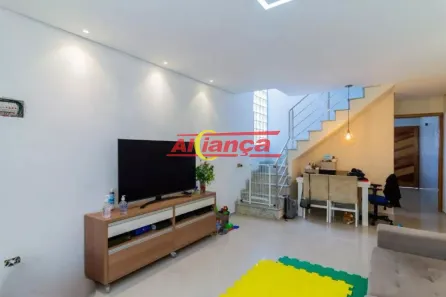 Sobrado com 3 Quartos à venda, 104m² no Jardim Santa Clara, Guarulhos