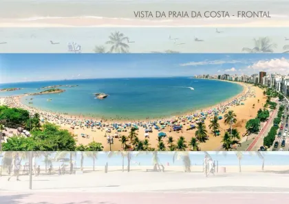 Apartamento com 4 Quartos para alugar, 155m² no Itapuã, Vila Velha
