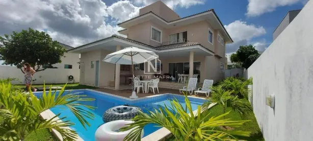 Casa de Condomínio com 5 Quartos para alugar, 238m² no Alphaville (Abrantes), Camaçari
